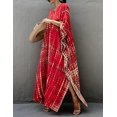 thumbnail image 2 of Robe de Plage Imprimée pour Femmes à Manches Courtes Grande Taille, 2 of 5