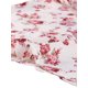 thumbnail image 5 of Blusas de mujer con volantes de manga corta floral con cuello simulado y volantes Blanco Crema S, 5 of 6
