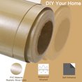 thumbnail image 3 of Wood Grain Tape 4"x33 Ft Self Adhesive Wood Grain Repair Patch for Baseboards Floor Repair Pearl Champagne, 3 of 6