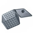 thumbnail image 4 of GOOHOCHY Caja de almacenamiento para hisopos de algodón, práctica caja de almacenamiento de acrílico con tapa, 4 of 7