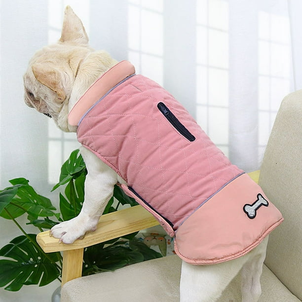 GXSR Fleece Dog Coat, Half Zip Pullover Stretch Dog Fleece Vest Cold Weather Puppy Dog Fleece