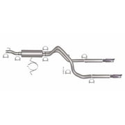 Cat-Back Dual Split Exhaust System, Stainless Fits select: 2007-2008 DODGE RAM 1500, 2006 DODGE RAM 1500 ST/SLT