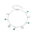 thumbnail image 1 of Tobilleras exquisitas resistentes al desgaste, estilo Simple, tobilleras para mujer, regalos de playa para el Día de San Valentín, cadenas para Ropa, zapatos y accesorios Miscelánea Plata Guardurnaity AP009288-02, 1 of 6
