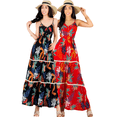 thumbnail image 1 of Pack de 2 Vestidos Maxi Casual Mujer Largo Cómodo de Tirantes, 1 of 5