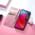 thumbnail image 6 of Case for Moto G Stylus 5G 2021 (NOT 4G) Cartoon Girl Wallet Case, Cat Dog Style Flip Phone Cover with ID Card Holder & Kickstand PU Leather Cases for Moto G Stylus 5G MG Pink, 6 of 7