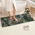 thumbnail image 4 of Snow Camo Tree Trunks Pattern Bathroom Rugs Mat,Non Slip Microfiber Bathroom Rug,Rubber Backing,Soft Bathroom Mats for Bathroom Floor,Tub and Shower,60x24in(150x60cm), 4 of 5