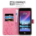 thumbnail image 3 of Cadorabo Flower Case for LG K4 2017 Eu Cover Book Wallet Screen Protection PU Leather Flip Magnetic Etui, 3 of 9