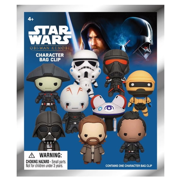 Star Wars: Obi-Wan Kenobi 3D Foam Bag Clip 1 Random Blind Bag
