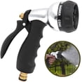 thumbnail image 1 of Rawiri Pistola de riego, pulverizador de jardín, 7 modos de riego, conexión de latón, para vehículos, pulverizador para lavado de coches, jardinería, 1 of 7