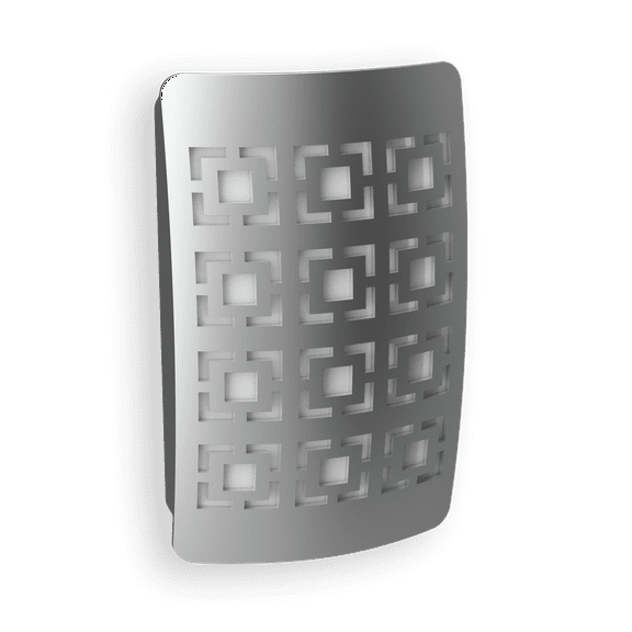Amerelle NL-DPTG-W Tangier Decoplug Night Light, White