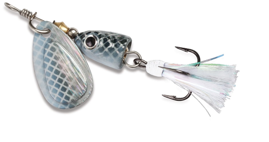 (2 pack) Blue Fox Vibrax Shallow Spinner 3/16 Shad