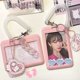 thumbnail image 2 of Soporte para sesión fotográfica Kawaii Baby Blue Milk Pink, soporte para tarjeta bancaria, identificación de crédito, soporte para exhibición de fotos, funda protectora para tarjeta de autobús colgant, 2 of 4
