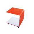 thumbnail image 1 of Table à roulettes d'appoint Canadian Coral Orange, 1 of 2