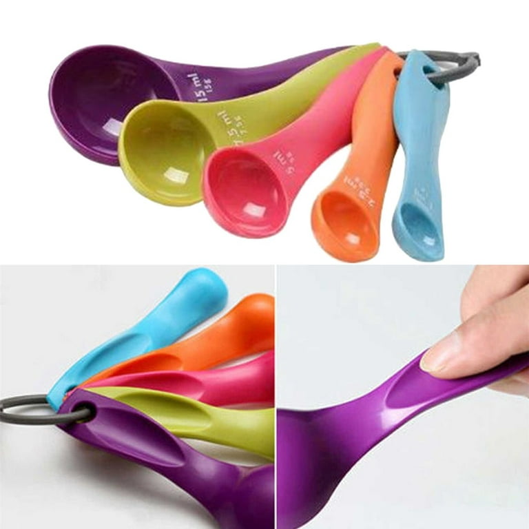 Style Kitchen Colourworks Measuring Spoons Scoop Cup Baking