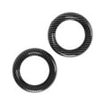 thumbnail image 3 of Car Inside Door Handle Trim Cover, Carbon Pattern Comfortable Touch Car Inner Door Handle Trim  For Vehicle, 3 of 8
