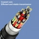 thumbnail image 3 of Cable de datos USB4.0 40Gbps PD240W Cable de codo de carga rápida con pantalla de alimentación Ndcxsfigh Para estrenar, 3 of 5