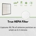 thumbnail image 6 of 1183054K (1183054) HEPA Filter Replacement for Whirlpool Whispure Air Purifier Models AP450 / AP510 / AP45030HO; Replaces Whirlpool Part # 1183054, 1183054K, 1183054K Large, 1183054K, 6 of 9
