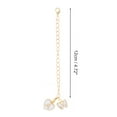 thumbnail image 2 of Unique Bargains 1 Pc Butterfly Heart Letter A Cup Chain Charm Water Cup Pendant White Alloy, 2 of 5