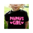 thumbnail image 1 of [Soft Cotton Pawpaw's Girl] Soft Cotton Breathable Fabric Pawpaw's Girl Tee | Comfy Casual Crew Neck Short Sleeve with Playful Letter Print | Perfect for Summer, Little Girl Clothes, 1 of 7