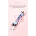 thumbnail image 5 of Electric razor for women, bikini line trimmer, waterproof, double heads, type-c purple, 5 of 5