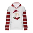 thumbnail image 2 of Lopecy-Sta Graphic Hoodies for Women Christmas Gift for Women Graphic Long Sleeve Round Neck Hoodies Top for Women Trendy, 2 of 5