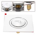 thumbnail image 4 of Miangastore Washbasin Plugs Bathtub Drain Plug Stainless Steel 1Set 3.5In, 4 of 8