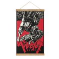 thumbnail image 1 of Póster de Berserk Black, obras de arte, póster en lienzo, regalos de arte, póster de lienzo para decoración de sala de estar, póster de regalo, 1 of 5