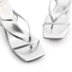thumbnail image 5 of Sandalia DREAM PAIRS SDHS2405W Plata con taco kitten de 6.5 cm, 5 of 7