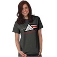 thumbnail image 4 of Ohio Rocks Hometown Pride OH Flag Plus Size Crewneck Graphic Tee Shirt Brisco Brands 2X, 4 of 5