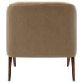 thumbnail image 5 of NPD Furniture Florence 20.5" Fabric Accent Chair in Havana Cream/Brown, 5 of 8