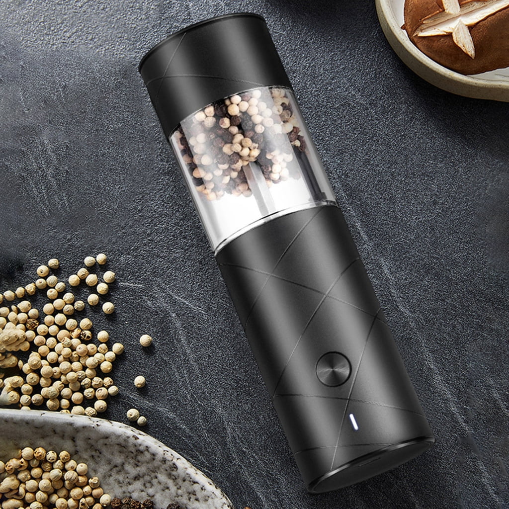 Electric Coffee Pepper Grinder Cordless Operation Multipurpose Kitchen Salt Mill