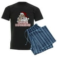 thumbnail image 6 of CafePress - Santa Has A Big Package Men's Dark Pajamas - Men's Dark Loose Fit Cotton Pajama Set, 6 of 7