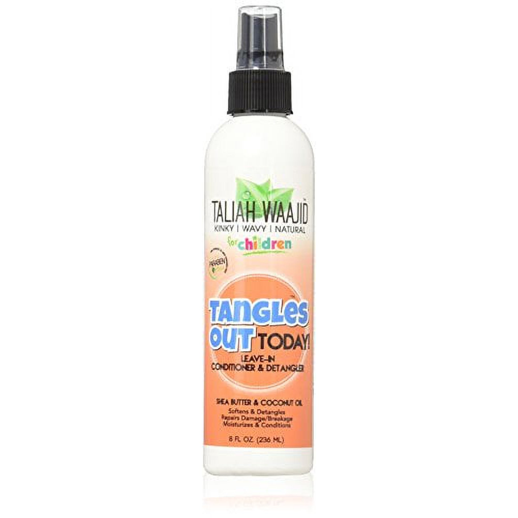 Taliah Waajid for Children Tangles Out Today Leave-in Conditioner Detangler, 8 oz, 2 Pack