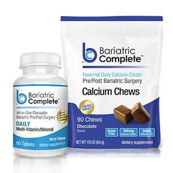 Bariatric Complete Chewy BariBundle- Vitamin and Calcium