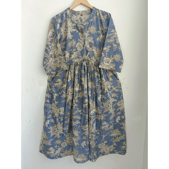 Block print Dress,Indian Cotton Dress,NooWork,Cotton Indian Dress,Handblock Print Dress,Indian Block Print,Indian Dress ,Hand Print Dress