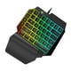 thumbnail image 4 of EeaseMX Teclado mecánico K15 para una sola mano, para zurdos, con sensación de mano, para juegos, para teléfono doméstico, color negro, 4 of 7
