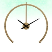 HEMOTON  Ornate Pendulum Large Office Wall Clock Decorative Fashion