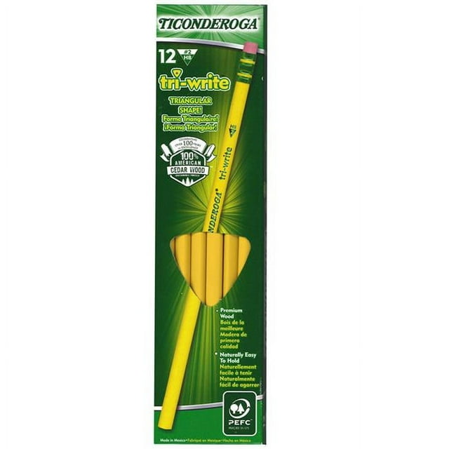 Dixon Ticonderoga DIX13856-6 Tri-Write Pencil - 6 Dozan