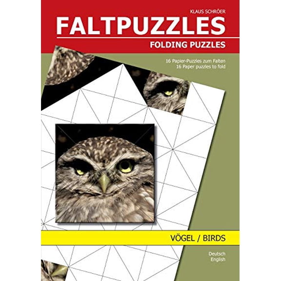Faltpuzzles Vgel: Folding Puzzles Birds German Edition Paperback 3752674091 9783752674095 Klaus Schrer