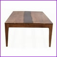 thumbnail image 3 of Rustic-Elegant Acacia Wood Coffee Table with Live-Edge Detail for Home Dining Spaces, 3 of 5