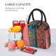 thumbnail image 5 of Balery Cowboy Boots With Flowers Bolsa de Almuerzo para Mujeres, Caja de Almuerzo, Bolsa de Almuerzo Pequeña Impermeable, Tote de Almuerzo Reutilizable con Gran Capacidad, 5 of 6