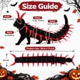 thumbnail image 2 of Halloween Pet Centipede Costume, Adjustable Plush Bug Hooded Apparel for Cats and Small Dogs, 2 of 9