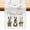 Brown, variant on Easter Table Runner 13x72 Inches, Bunny Rabbit Hello Peeps Spring Holiday Farmhouse Polka Dot Burlap Indoor Table Decorations for Home AT567-72
