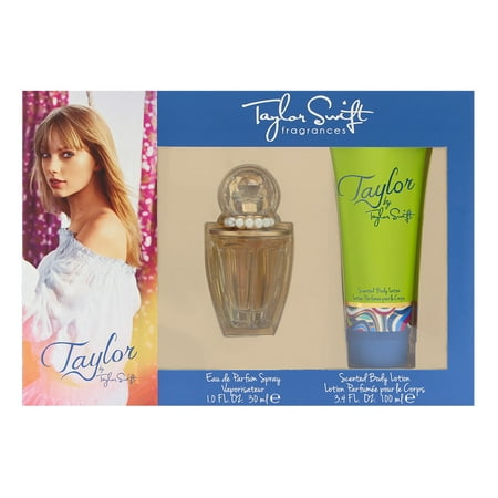 Taylor par Taylor Swift pour les femmes Ensemble 2 pièces Comprend: 1,0 oz Eau de parfum en vaporisateur + 3,4 oz parfumée Lotion pour le corps