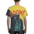 thumbnail image 3 of Mf Doom Unisex 3d Pattern Printed Short Sleeve T-Shirts Casual Graphics Tees Small, 3 of 7