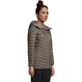 thumbnail image 3 of Lands' End Women's Tall Wanderweight Ultralight Packable Hooded Long Down Jacket, 3 of 3