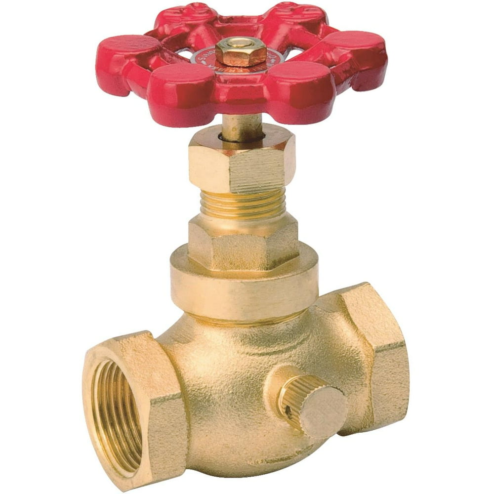 ProLine 3/4 In. FIPS Low Lead Cast Brass Stop Valve 105184NL Walmart