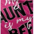thumbnail image 5 of Cute Niece Aunt BFF Best Auntie Ever Toddler Boy Girl T Shirt Infant Toddler Brisco Brands 12M, 5 of 6