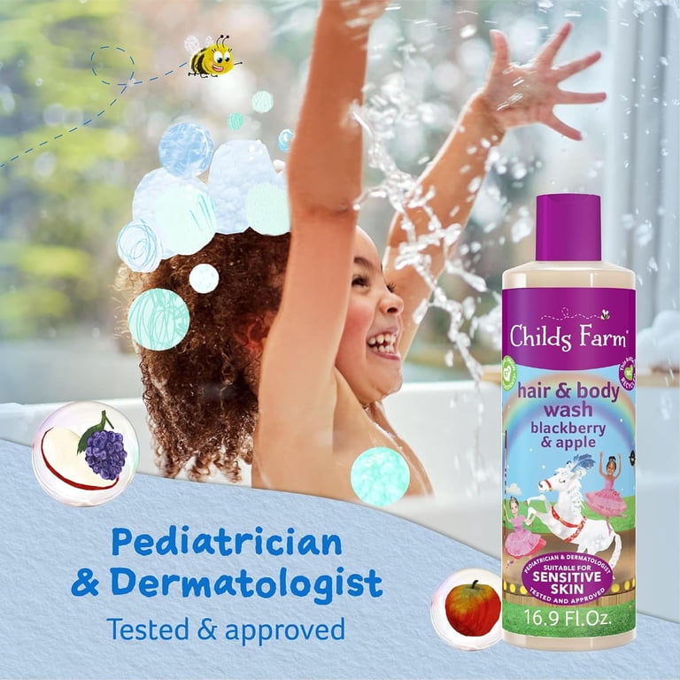 Childs Farm Hair and Body Wash, Blackberry Apple photo 2