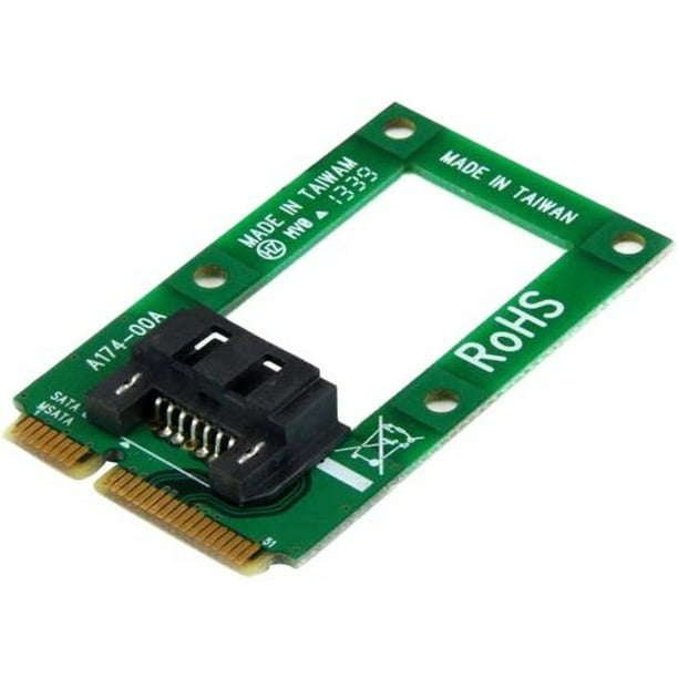 StarTech mSATA to SATA HDD/SSD Adapter Mini SATA to SATA Converter Card